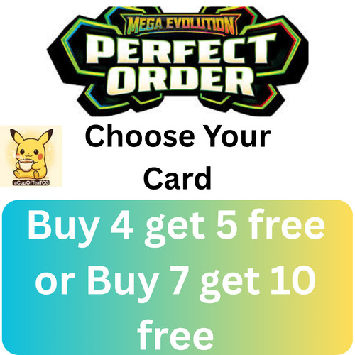 Perfect order pokemon cards - perfect,