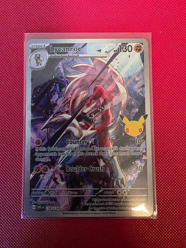 Lycanroc 138 128 holo - lycanroc,