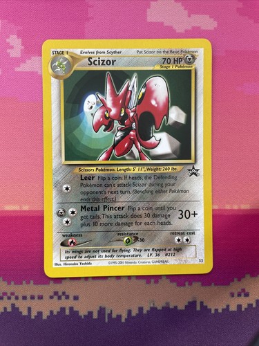 Pokemon card scizor black - scizor,