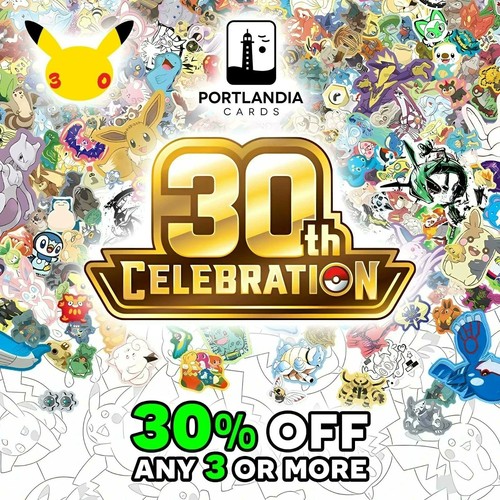 Pokemon 30th celebration - pokemon,