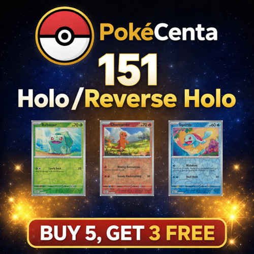 Pokemon 151 holo - 151, holo/reverse