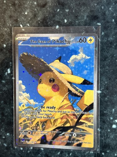 Pikachu pokemon card - card, tcg