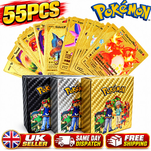 55pcs pokemon card foil - 55pcs,