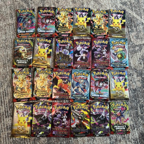 Opened packs pokemon - of,