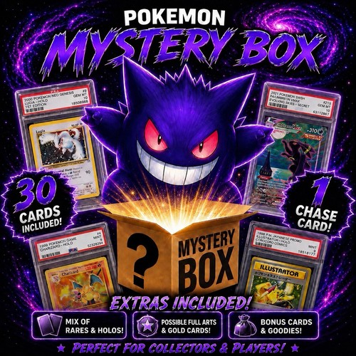 Pokémon mystery box - pokémon,