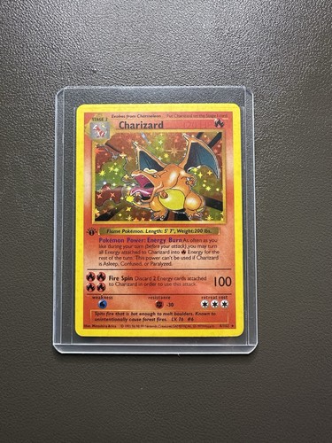 Charizard 1999 pokemon card - pokemon,