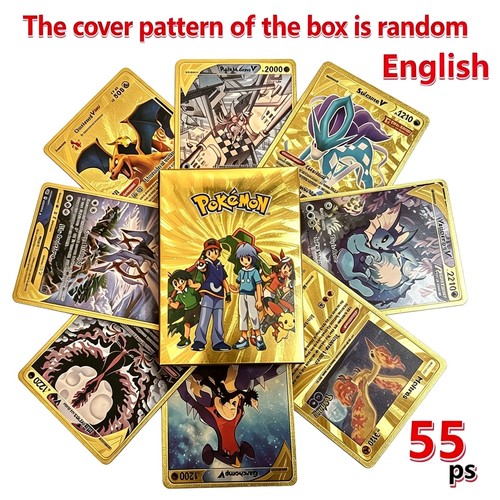 55pcs pokemon card foil - pokemon,