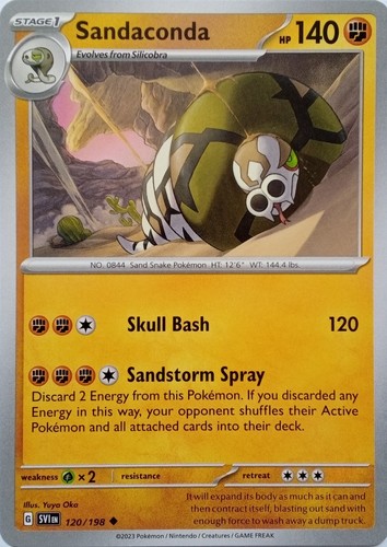 120 198 sandaconda uncommon - |,