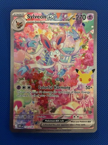 Sylveon 153 128 - 153/128, 30th