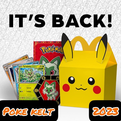 Pokemon mcdonald 2023 promo - mcdonald's,