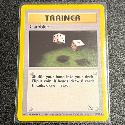 Wizards fossil gambler 62 - wizards,