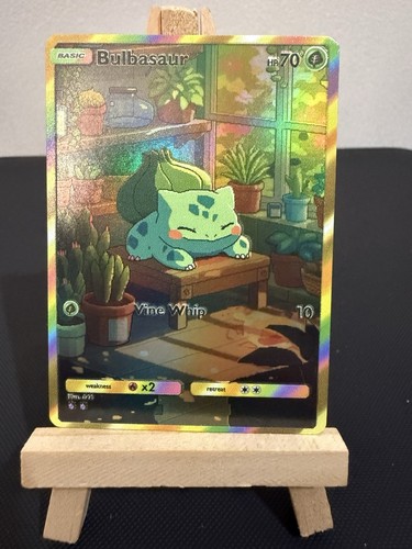 Bulbasaur pokemon card - bulbasaur, display