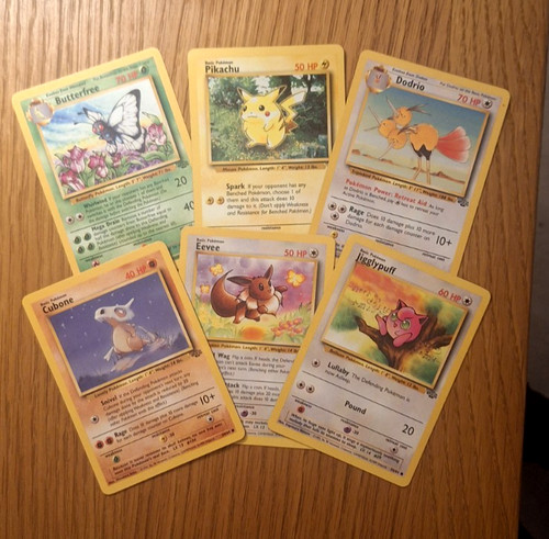 1999 pokemon jungle - pokemon,