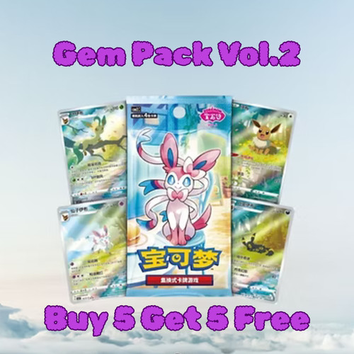 Pokemon chinese gem pack vol - pokemon,