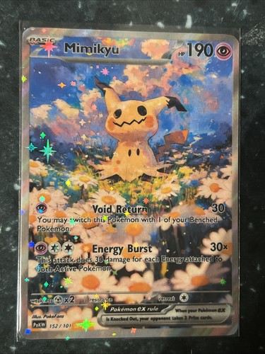 Mimikyu pokemon card - card, tcg