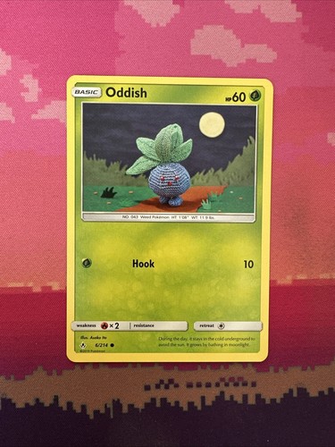 Pokemon card oddish unbroken - pokemon,