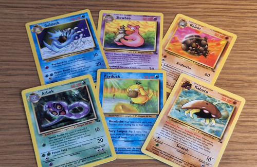 1999 pokemon fossil - fossil, wotc