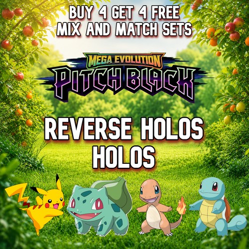 Pokemon pitch black holo - pokemon,