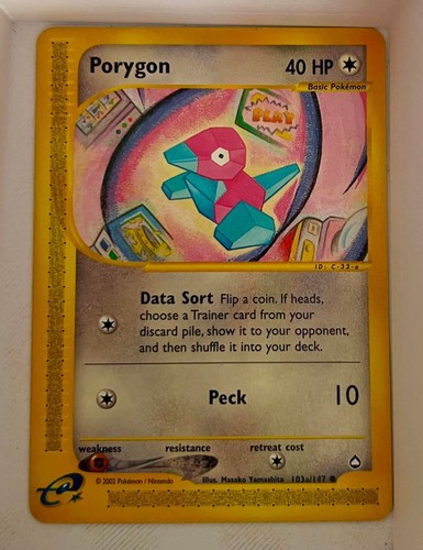Pokemon aquapolis porygon - pokemon,