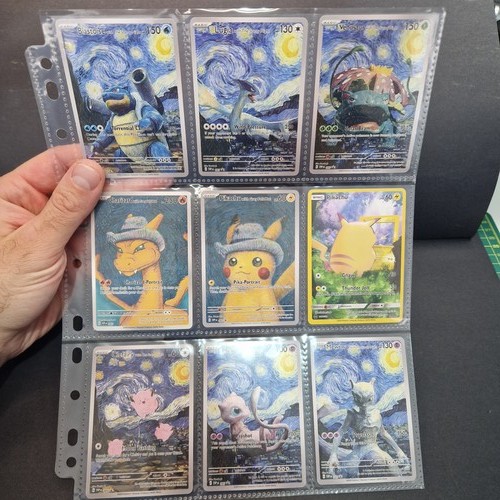 Pokemon van gogh starry - starry, night