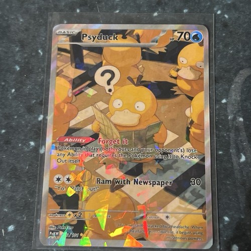 Psyduck pokemon card - psyduck,