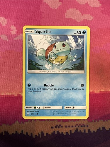 Pokemon card squirtle unbroken - pokemon,