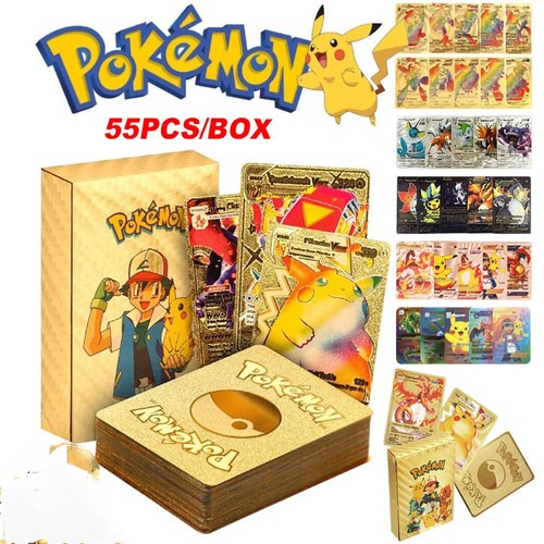 55pcs gold foil pokemon - 55pcs,