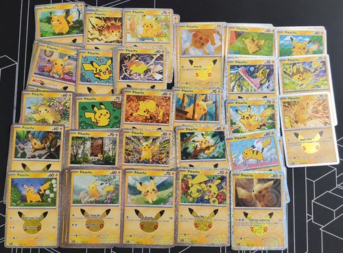 Pikachu subset cards - 1-30,