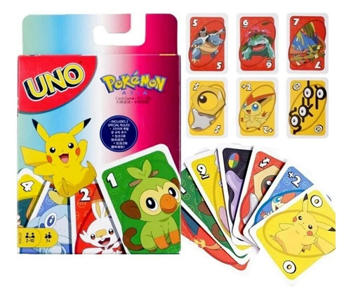 Pokemon uno card game - uno,