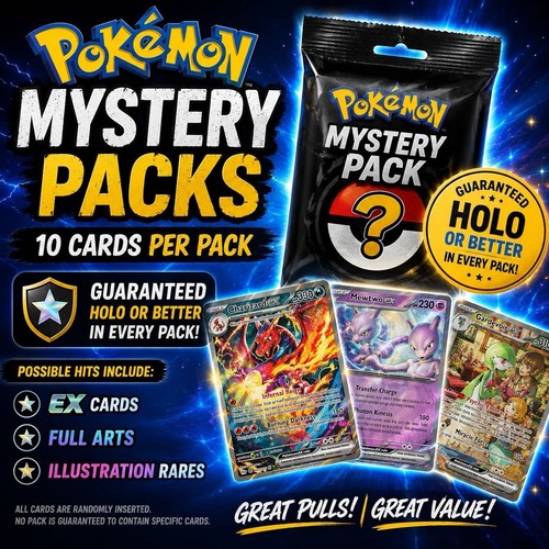 Pokémon tcg mystery - pokémon, pack