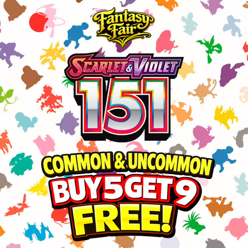 151 common uncommon cards - common, &