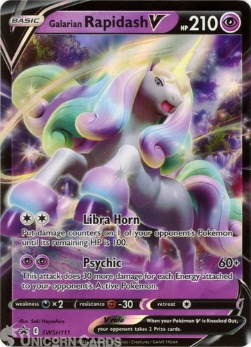 Galarian rapidash swsh111 - rapidash,