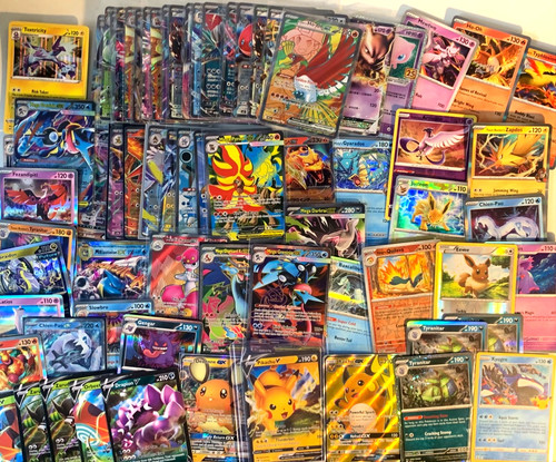 125 pokemon cards bundle - bundle, 15