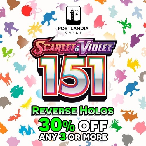Pokemon 151 reverse - -, &