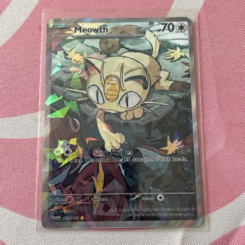 Meowth pokemon card - card, tcg