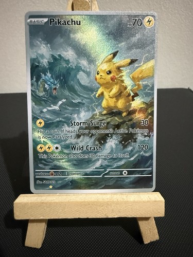 Pikachu gyarados pokemon card - pokemon,