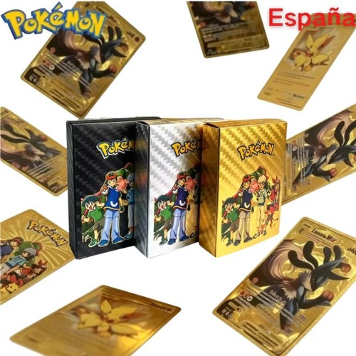55pcs pokemon card foil - pokemon, gold