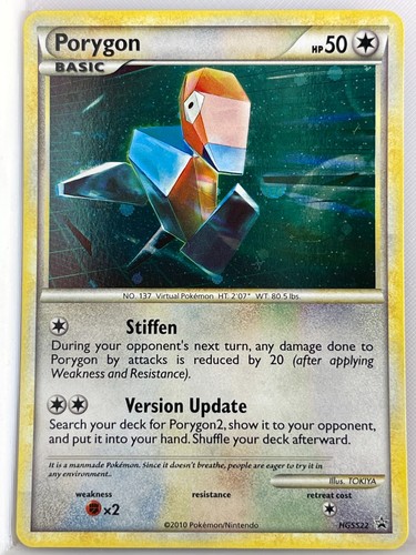 Pokemon holo promo card hgss22 - holo,