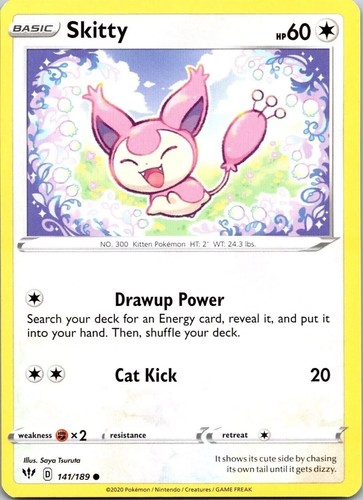 Skitty 141 189 common - -, 141/189