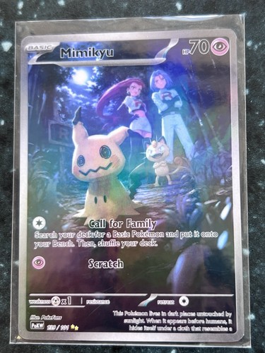 Mimikyu pokemon card tcg - pokemon,
