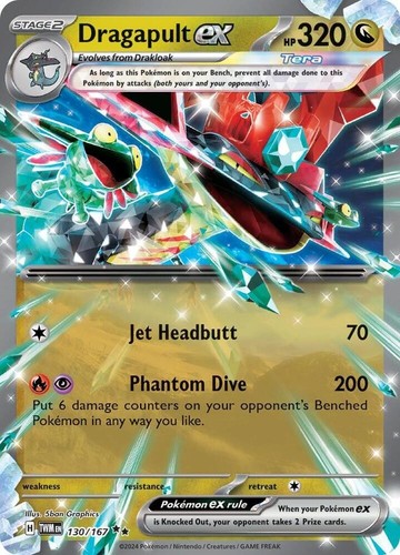 Dragapult 130 167 sv06 - ex,