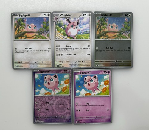 Jigglypuff pokemon cards - pokemon,
