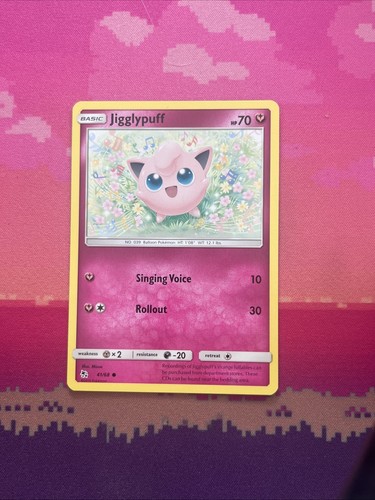 Pokemon card jigglypuff - card,