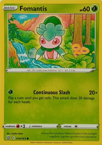 014 163 fomantis - 014/163, |