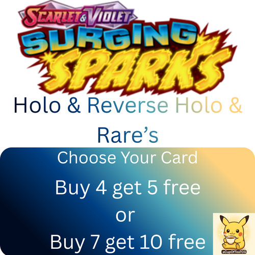 Surging sparks pokemon - surging, cards