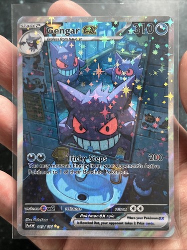 Gengar pokemon card - card,